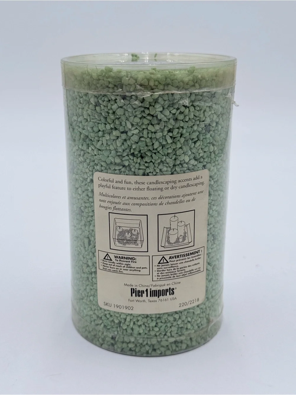 *NEW* Pier 1 Imports Candlescaping Accents Green *Discontinued*